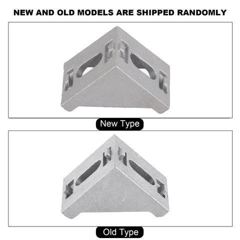 Built Tough Aluminum Alloy L Shaped Corner Brackets Set Right Angle Furniture Fasteners 10 Pcs comparison