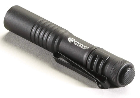 MicroStream 45 Lumen Everyday Carry Pocket Flashlight With AAA Battery Included Pocket Sized Rugged Type II MIL SPEC Anodized Aluminum