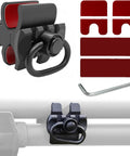 Shotgun Barrel Clamp Mount With Rubber Pads And Picatinny Rail Flashlight Attachment for Mossberg, Remington, Winchester shown with tools