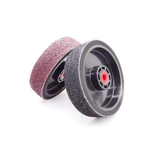 Top Rated Resin Diamond Sanding Wheel Perfect For Polishing Gemstones Glass And Plastics With Flex That Keeps Things Cool While Giving You A Super Smooth Shine On Tough Jobs Without Any Mess Or Heat Damage! Two textured wheels in various grits.