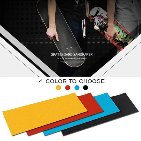 Anti Slip Grip Tape For Skateboards And Scooters, Waterproof Outdoor Tape In 9 By 33 Inches, color options for skateboards