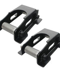 Pair Rear Leaf Spring Shackle Repair Kit For Ford Explorer 1991 To 2001 And Explorer Sport Trac 2001 To 2005 Mercury Mountaineer 1997 To 2001