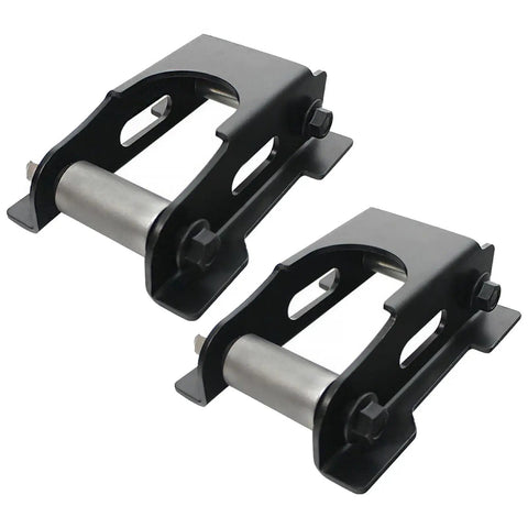 Pair Rear Leaf Spring Shackle Repair Kit For Ford Explorer 1991 To 2001 And Explorer Sport Trac 2001 To 2005 Mercury Mountaineer 1997 To 2001