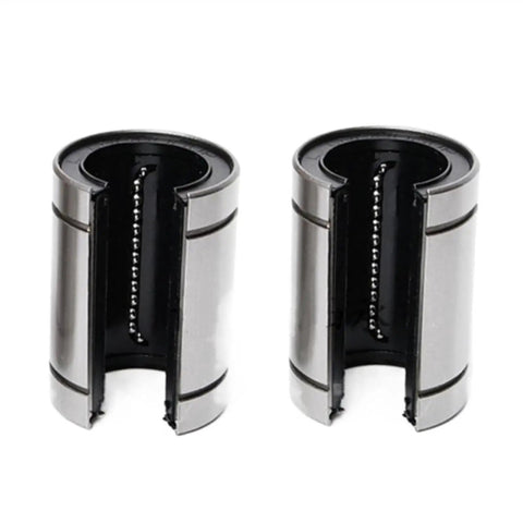 4 Pack Open Linear Motion Bearings From LM10UUOP To LM30UUOP For 3D Printers And CNC Rigs With LM16UUOP 16x28x37 Fitment, open metal bearings