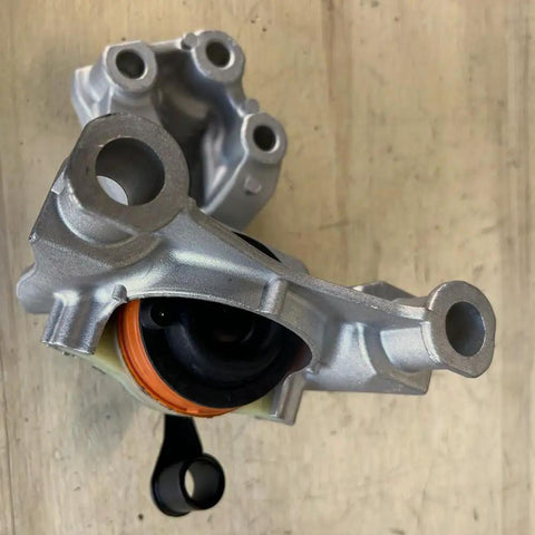 Genuine Quality Hydraulic Right Engine Mount Direct Bolt On Design For Fast Installation And Dead Quiet Driving Comfort visible from top angle showing details.