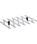 No Sweat Equidistant Measuring Tool For Dialing In Evenly Spaced Marks, stainless with brass screw, measuring up to 28 inches.