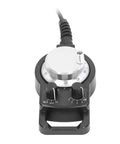 Front view of 4 Axis CNC Handwheel Pulse Generator with 100PPR for precise machine control, showing knobs and dial.