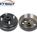 Rear Axle And Brake Hub Drum Assembly Kit With 24 Spline Replacement For Electric And Gas Golf Carts 1982 To 1993