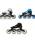 Unisex Carbon Fiber Inline Skates Four Wheel Speed Racing Gear with ABEC 9 Bearings and Durable Rubber Wheels for Adults Fitness