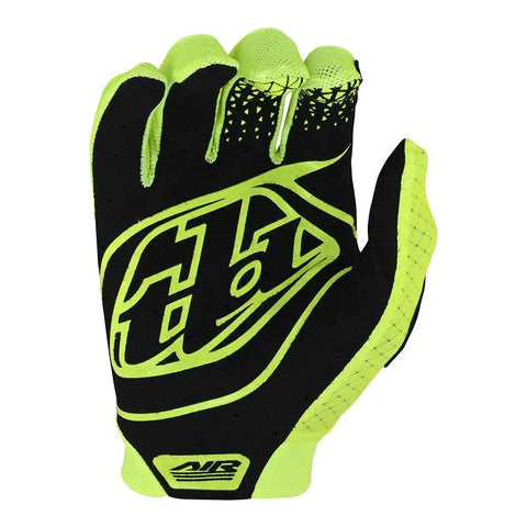 Oakley Vision Air Glove For Mountain Bike BMX Dirt Bike With Breathable Micro Mesh Perforated Palm Silicon Fingertips Flo Yellow Large