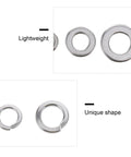 600 Piece Stainless Steel Spring Lock Washer Set For Vibration Reduction And Anti Loosening In Cars, Trucks, Machinery And Home Projects