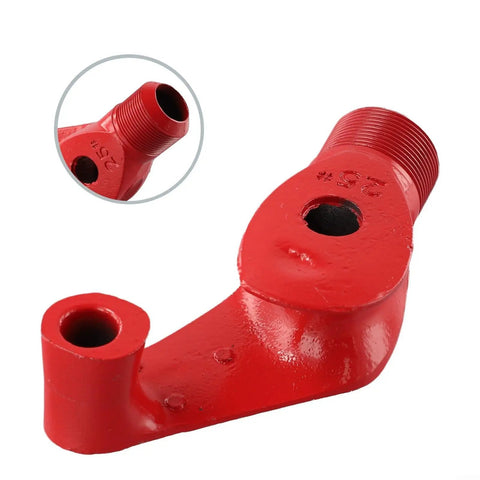 Heavy Duty Manual Pipe Bender For Galvanized Iron And Copper Tubes Red Color showing precise fan-shaped design for bending 15mm to 32mm pipes.