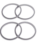 Four gaskets from Fourteen Piece Blender Replacement Parts Kit For 600W And 900W High Speed Blenders NB 101B 101S 201