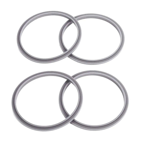Four gaskets from Fourteen Piece Blender Replacement Parts Kit For 600W And 900W High Speed Blenders NB 101B 101S 201