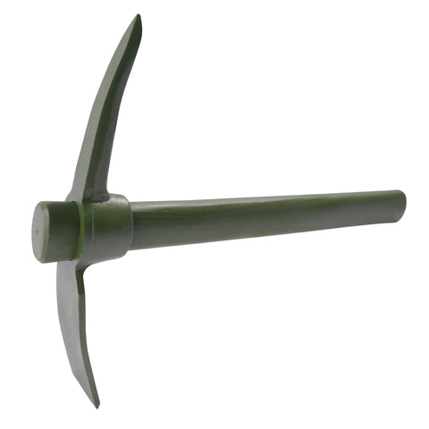 Mattock Go To Tool For Camping And Bushcraft Dual Purpose Forged Head Pick Axe For Digging Trenches Roots Gardening And Survival Tasks