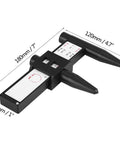 New Pro Gear Sliding Rim Bolt Pattern Measuring Tool With Hella Precise PCD Ruler, dimensions 180mm x 120mm.