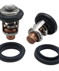 2 Pack Outboard Thermostats for Mercury Marine 135 to 200 HP Outboard Motors Replacement 75692Q2 with Seals