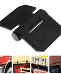Heavy Duty Gate Hinge Kit 2pcs Weldable Steel Trailer Door Hinges Thickened Weld On Gate Hardware for RVs and Dump Trailers
