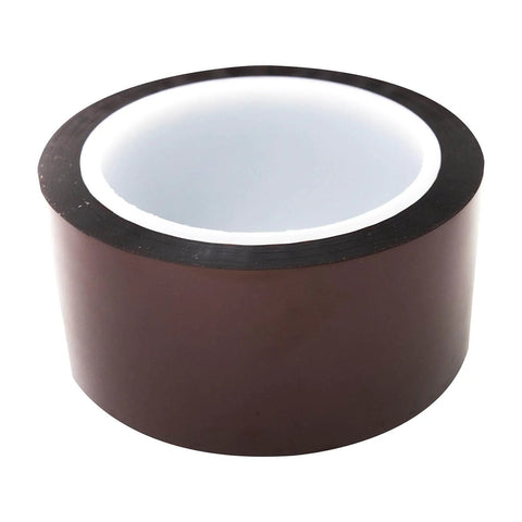 Heavy Duty Heat Resistant Kapton Tape 2 Mil Thick 2 In By 36 Yards Amber Polyimide Film With Silicone Adhesive UL Recognized