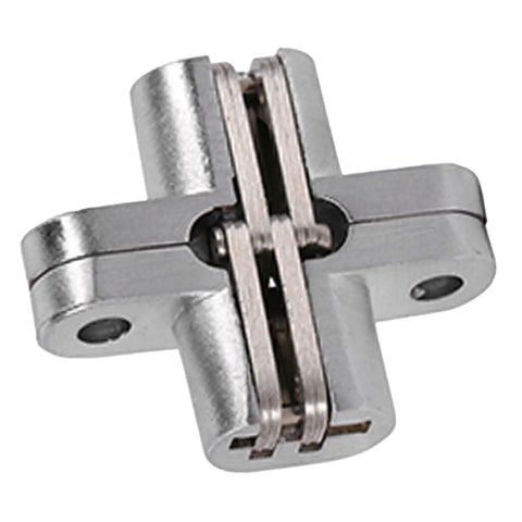 180 Degree Hidden Hinge For Cabinets And Sliding Doors, zinc alloy material, erosion resistant, close-up view