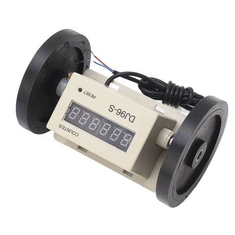 Jiawu Precision Metric Measuring Wheel Durable and Automatic Measurement Tool for Accurate Distance Measurement 0.01-999999m with digital counter