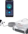 Hydro 4 Inground Pool Vacuum Cleaner With 50ft Corded Cable For Floor Wall And Waterline Cleaning Smart App Control 5070 GPH Suction