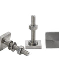 304 Stainless Steel Roof Rack T Slot Bolts With Nuts, Washers And Square Sliding Blocks, M8x30, corrosion resistant hardware