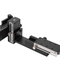 Manual XYZ Translation Stage 40 x 90mm Linear Stage for Precision Alignment in Optical Equipment, adjustable aluminum design