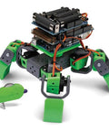 Rad Four Legged Walking Robot Kit Featuring Eight Durable 9G Servo Motors built for robot programming education and experiments.