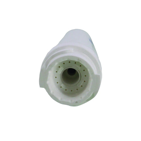 Top-Notch UltraClarity Water Filter Cartridge 11034152 OEM Replacement showing nozzle end