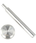 Heavy Duty Steel Double Cap Rivet Setting Tool Kit With 6Mm 8Mm 10mm Punch And Install Kit For Button Fasteners, Easy Hand Operated Riveter, 6mm punch and base plate