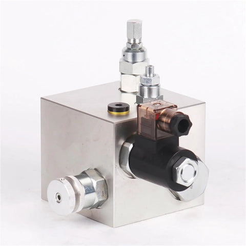 Rock Solid H008 Hydraulic Manifold Block With Heavy Duty Lifting Solenoid Valve For Smooth Lifts And Quick Swap Mods Keep Your Rig Running Tight And Ready For Any Job Daily