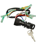 Ignition Main Key Switch Assembly For Yamaha Outboard Remote Control Box Replacement Part For 2 Stroke And 4 Stroke Motors