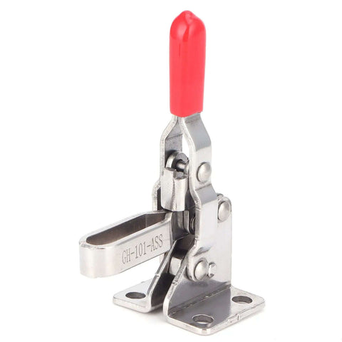 Heavy Duty Stainless Steel Toggle Clamp 60kg Holding Capacity Clamping Fixture with ergonomic handle