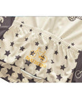 Cycling jersey with star pattern and bicycle design on the back pocket