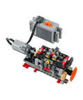 Dope High Tech Manual Gearbox Building Kit With 4 5 And 6 Speed Options Power Functions For Motors STEM Puzzle Toy For Adults