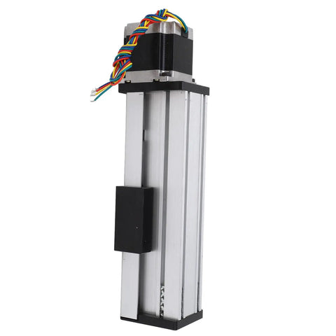 Side view of Electric Linear Actuator 100mm Stroke With 1605 Ball Screw Drive 0.03mm Positioning Precision for CNC machines.