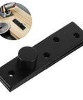 Heavy Duty 360 Degree Stainless Steel Pivot Hinge For Wood Doors And Bookcases Hidden Offset Invisible Door Hardware Concealed