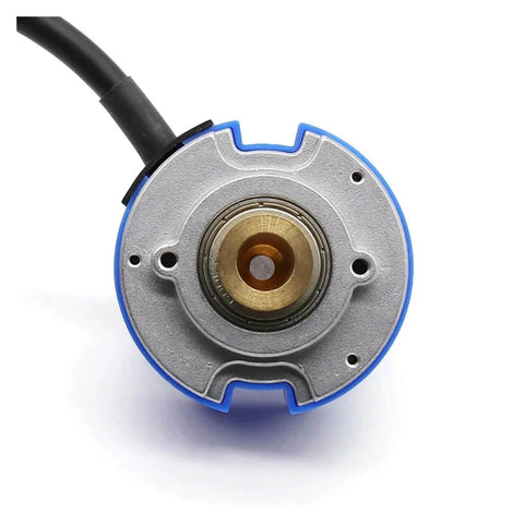 Front view of TS5214N8599 Servo Motor Encoder for Precision Motion Control, showing high-resolution industrial automation component.