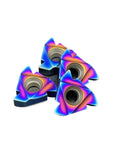 AG60 inserts for Premium 10PC Indexable Carbide Lathe Tools Kit, featuring a colorful design, ideal for heavy-duty machining.