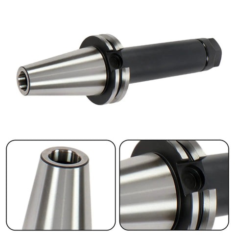 Durable 2 Piece Cat40 Er20 Collet Chuck Set Featuring 6 Inch Tool Holders Built With High Strength Iron And Heat Treatment for precision machining.