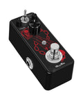 Heavy Metal Distortion Pedal With Three Modes Lo Boost Hi Boost And Bypass True Bypass For Pure Guitar Tone Mini Metal Casing
