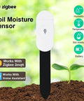 Intelligent Soil Moisture Sensor 3 Pack With Capacitive Probes, Zigbee Hub Required, Moisture And Temperature Meter For Gardening
