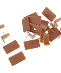 L Shaped Drawer Glides Set With Plastic And Iron For Sturdy Support And Aligned Slides Rectangle Tack Glides scattered view