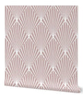 Kick Your Space Into Overdrive With Fresh Geometric Stripes Leather Texture Vinyl Wallcovering Built Tough For Busy Workspaces And Custom Home Makeovers That Stay Straight Up Solid And Fully Ready To Paste, pink geometric design.