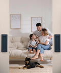 6 Inch Finger Flush Pulls For Closet Pocket And Sliding Barn Door Handle Set With Rectangular Plate Recessed Pull Matte Black Finish 3M Adhesive Included 2 Pack on doors in modern living room