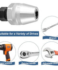 Damaged Bolt And Stud Extractor Tool For Three Eighths Inch Drive Heavy Duty Fits One Quarter To One Half Inch Studs with assorted wrenches
