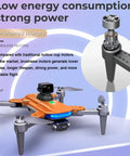 360 Degree Obstacle Avoidance GPS Drone With 4K Camera For Grownups Brushless Quadcopter showing motor details