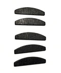 Heavy Duty Rotor Vane Keys 5 Pack for Air Die Grinder Sander Polisher Tool Replacement Compatible 01480 51400, black rubber pieces.