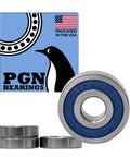 Beefy Ultra Durable 6200-2RS Chrome Steel Ball Bearings 10x30x9mm Sealed Four Pack For High RPM Machinery And DIY Projects, Low Maintenance, Superior Wear Resistance. PGN Bearings package and sealed bearing